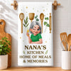 Personalized Kitchen Towel – Gifts For Her, Mom, Grandma – Welcome To My Sweet Oasis