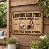 Personalized Home Decor Metal Sign - Anniversary Wedding Gifts For Couple - A Lifetime Of Little Moments