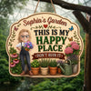 Personalized Wood Sign – Garden Gifts For Gardeners – Happiness Grows Here