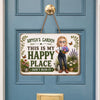 Personalized Wood Sign – Garden Gifts For Gardeners – Growing My Happy Place