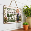 Personalized Wood Sign – Garden Gifts For Gardeners – Growing My Happy Place