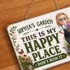 Personalized Wood Sign – Garden Gifts For Gardeners – Growing My Happy Place