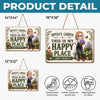 Personalized Wood Sign – Garden Gifts For Gardeners – Growing My Happy Place
