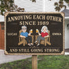 Personalized Home Decor Metal Sign - Anniversary Wedding Gifts For Couple - Still My Favorite Person