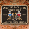 Personalized Home Decor Metal Sign - Anniversary Wedding Gifts For Couple - Still My Favorite Person