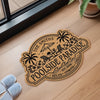Personalized Shaped Doormat - Anniversary, Summer Gift for Couple - Where Summer Never Ends