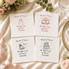 Custom Cocktail Napkins – Personalized Wedding Keepsake Decor -  The Beginning Of Forever