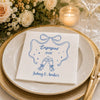 Custom Cocktail Napkins – Personalized Wedding Keepsake Decor -  Cheers to Forever