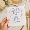 Custom Cocktail Napkins – Personalized Wedding Keepsake Decor -  Cheers to Forever