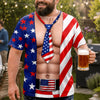 Personalized Funny Patriotic T-shirt – Gifts For Men, Women – Liberty And Laughs