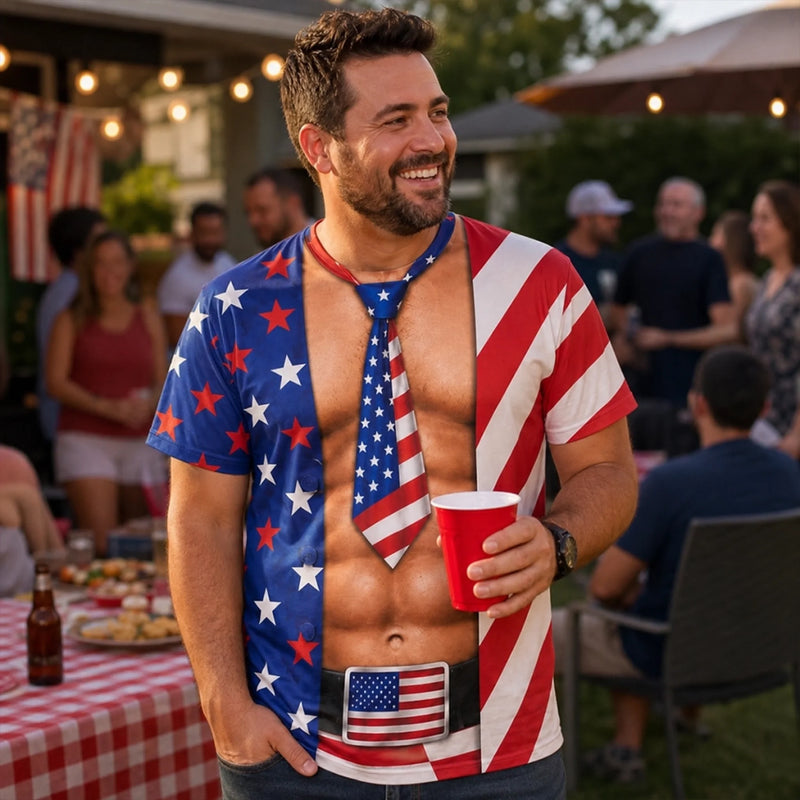 Personalized Funny Patriotic T-shirt – Gifts For Men, Women – Liberty And Laughs