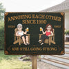 Personalized Home Decor Metal Sign - Wedding Anniversary Gift For Couple - Still Madly in Love