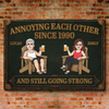 Personalized Home Decor Metal Sign - Wedding Anniversary Gift For Couple - Still Madly in Love