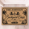 Personalized Home Decor Decorative Mat - Anniversary, Summer Gift for Couple - Soak Up the Sunshine