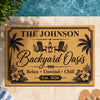 Personalized Home Decor Decorative Mat - Anniversary, Summer Gift for Couple - Soak Up the Sunshine