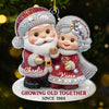 Personalized Acrylic Ornament – Anniversary, Christmas Gifts For Couple – Forever Festive, Forever Us