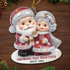 Personalized Acrylic Ornament – Anniversary, Christmas Gifts For Couple – Forever Festive, Forever Us