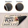 Personalized Home Decor Decorative Mat - Wedding Anniversary Gift For Couple - Love Lives Here