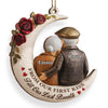 Personalized Wood Ornament – Anniversary,  Christmas Gifts For Couple – Growing Old Staying Gold