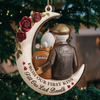 Personalized Wood Ornament – Anniversary,  Christmas Gifts For Couple – Growing Old Staying Gold