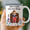 Personalized Mug – Gift For Book Lovers – Readers Never Feel Alone
