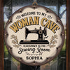 Personalized Wood Sign – Sewing Gift For Sewers – Welcome To My Sewing Room