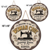 Personalized Wood Sign – Sewing Gift For Sewers – Welcome To My Sewing Room