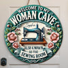Personalized Wood Sign – Sewing Gift For Sewers – Where Stitches And Stories Come To Life