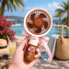 Personalized Handheld Fan – Wedding Party Favor Gift For Guests, Adults – Bridal Party Main Cooling Crew