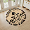 Personalized Poolside Shaped Doormat - Wedding  Anniversary Gift For Couple - We're Vintage, Not Old
