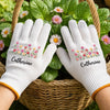 Personalized Gardening Gloves – Gardening Gift For Gardeners – Easily Distracted By Flowers