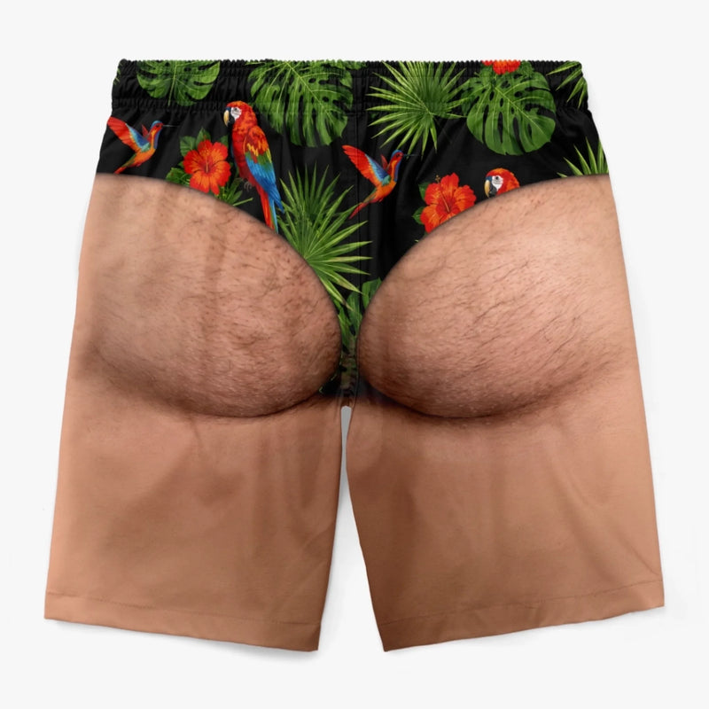 Personalized Funny Men Swim Trunks – Summer Gift For Men – Looking Good Naturally