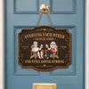 Personalized Wood Sign – Wedding Anniversary Gift For Couple - Two Hearts, One Home