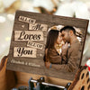 Personalized Photo Music Box – Wedding Anniversary Gift For Couple  – God Knew My Heart Needed You
