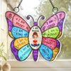 Personalized Wavy Acrylic Window Suncatcher – Gift For Kid, Family – Shine Bright, Little One