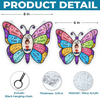 Personalized Wavy Acrylic Window Suncatcher – Gift For Kid, Family – Shine Bright, Little One