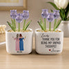 Personalized Glass Everlasting Tulips – Custom Gifts For Bestie, Best Friend - Thank You My Therapist