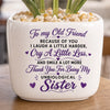 Personalized Glass Everlasting Tulips – Custom Gifts For Bestie, Best Friend - My Unbiological Sister