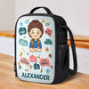 Personalized Kids Lunch Bag – Back To School Gift For Kid – Kind Heart, Brave Soul