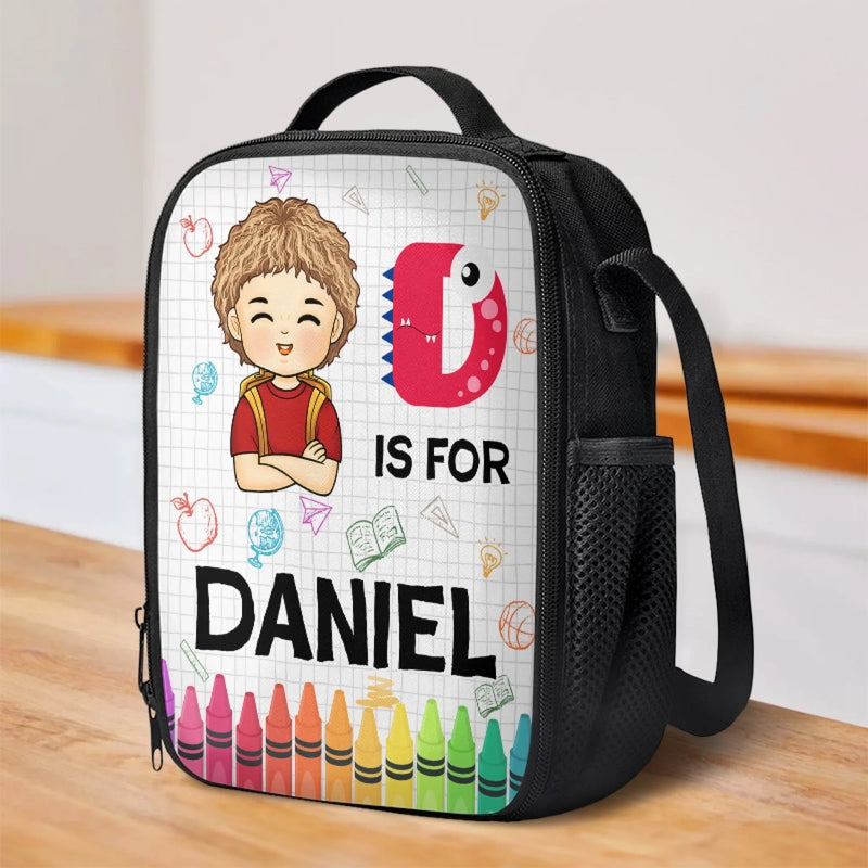 Personalized Kids Lunch Bag – Back To School Gift For Kid – Choose Joy Every Day
