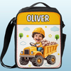 Personalized Kids Lunch Bag – Back To School Gift For Kid – Adventure Is My Job