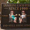 Personalized Home Decor Metal Sign – Wedding Anniversary Gift For Couple – Going Strong & Loving It