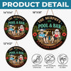 Personalized Wood Sign - Anniversary Summer Gift for Husband, Wife, Couple - Powered By Cocktails