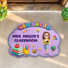Personalized Shaped Doormat - Back To School Gift For Teachers - Teaching with Heart