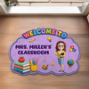 Personalized Shaped Doormat - Back To School Gift For Teachers - Teaching with Heart