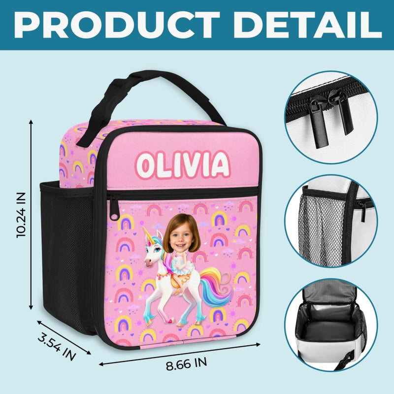 Personalized Kids Lunch Bag – Back To School Gift For Kid – Ready for School