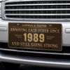 Personalized License Plate - Anniversary Gift For Couple - Forever & Always