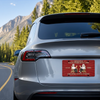 Personalized License Plate - Anniversary Gift For Couple - Two Hearts, One Home