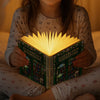 Personalized Foldable LED Magic Book Lamp - Gifts For Book Lovers - Every Night, A New Story