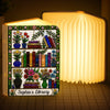 Personalized Foldable LED Magic Book Lamp - Gifts For Book Lovers - Just Me and My Book
